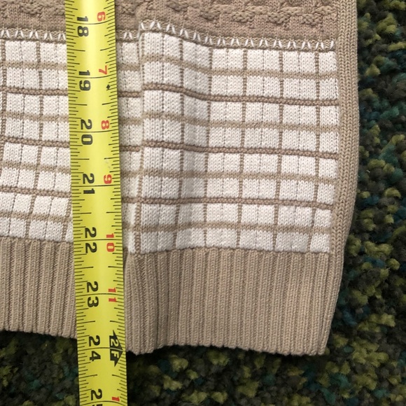 Arnold Palmer Vintage Patterned V Neck Sweater (L) - Picture 5 of 6